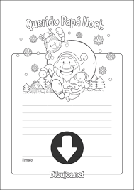 Carta agradeciendo todo lo que han hecho nuestros padres por nosotros y que nunca les agradeceremos lo suficiente. Descarga E Imprime La Carta Para Papa Noel De Dibujos Net Este Ano El Color Se Lo Pones Tu Dibujos Net