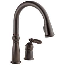 Arctic stainless, venetian bronze, champagne the standard delta single handle kitchen faucet is quite popular in the market. Venetian Bronze Delta Faucet 4297 Rb Dst Cassidy Single Handle Kitchen Faucet With Spray Tools Home Improvement Touch On Kitchen Sink Faucets