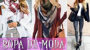 2020 popular 1 trends in women's clothing, pullovers, sports & entertainment, underwear & sleepwears with invierno ropa mujer and 1. Ropa De Moda Otono Invierno 2017 2018 Ropa Otono Invierno Moda Para Mujer Tv Youtube