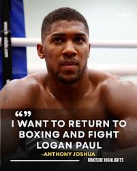 Anthony Joshua and Jake Paul are finalizing a deal for a heavyweight fight 