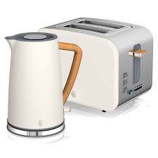 Swan Nordic Set Desayuno Hervidor De Agua Inalambrico 1 7l 3000w Tostadora Pan Ranura Ancha 2