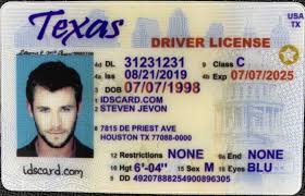 Texas Fake Id Driver License Tx Scannable Id Card Idscard Com