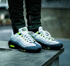 Nike Air Max 95 Og Neon Classic Sneakers Nike Shoes Outlet Nike Air Max 95