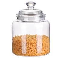 Amazon.com: 50 oz Small Unbreakable & Dishwasher Safe Airtight Food Storage  Jar | Premium Plastic Shatterproof Apothecary Jars | An ideal Canister ...