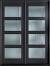 Modern Double Door With Sidelights