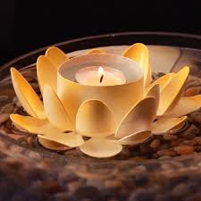 Bringing coconut candle waxes to north texas. Get Zen Af With These Diy Lotus Candle Holders Diy Lotus Candle Holder Lotus Candle Holder Lotus Candle