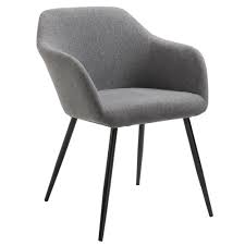 .fauteuil design deco esprit scandinave fauteuil haut bar lampe chevet scandinave fauteuil chaise petit tapis scandinave affiche design scandinave fauteuil salle a manger pas cher style scandinave mobilier design suedois vintage bois scandinave feng shui couleur bureau maison. Idimex Chaise En Tissu Gris Fonce Enego Fauteuil De Table Salle A Manger Cuisine Ou Bureau Au Design Scandinave Avec 4 Pieds En Metal Noir Chaises Rue Du Commerce