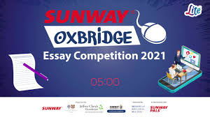 2018 competition sunway finalists oxbridge essay. Lite Malaysia Sunway Oxbridge Essay Competition 2021 With Lite Facebook