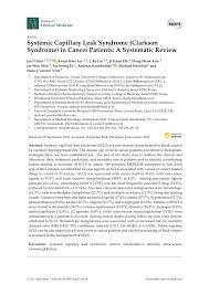 The degree of symptoms can range from mild to severe. Pdf Systemic Capillary Leak Syndrome Clarkson Syndrome In Cancer Patients A Systematic Review