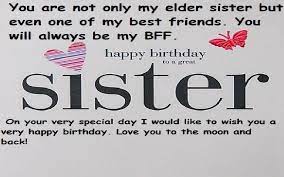 Maybe you would like to learn more about one of these? Happy Birthday Wishes And Quotes For Elder Sister Samplemessages Blog