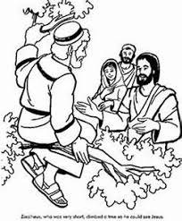 Heavy paper with wooden craft stick and cord. Free Printable Coloring Page Of A Sycamore Tree Yahoo Image Search Results Zacchaeus Sunday School Coloring Pages Bible Story Crafts