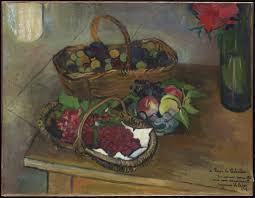 Nature Morte Aux Fruits Et Aux Fleurs 1926 Suzanne Valadon French Painting Oil On Canvas 50 3 X 65 4 Cm Gift From The Estate O Art Day Small Paintings Art