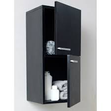 Think of humble bathroom cabinets as magic makers. Fresca Fst8091bw 1 Jpg 733 733 Bathroom Wall Cabinets Black Bathroom Black Cabinets Bathroom