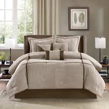 Liven up your bedroom with beautiful comforter sets that will make you never want to leave your room. Madison Park Houston Taupe 7 Piece Comforter Set On Sale Overstock 7109330
