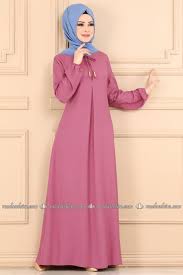 Modaselvim Elbise Bagcik Detay Elbise 1006bgs354 Gul Kurusu