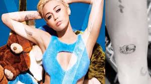 Wonder what tattoo she is losing? Miley Cyrus Inks Deceased Fish S Tattoo Entertainment News The Indian Express