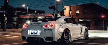 Tons of awesome gtr r32 wallpapers to download for free. Nissan Gtr At Night Hd Wallpaper Hintergrund 2560x1080