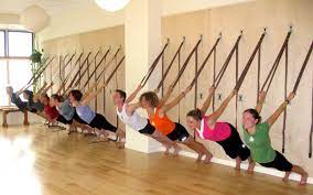 This rope wall system was modified by john obendorfer and eddy marks. Yoga With Ropes Yoga Northwest Bellingham Wa Iyengar Yoga Wall Yoga Yoga Techniques