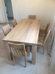 Abedul, faia, freixo branco (white ash). Mesa De Jantar Em Madeira Macica De Freixo Made In Italy