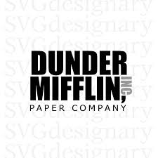 Excited To Share The Latest Addition To My Etsy Shop Dunder Mifflin Paper Company The Office Tv Show Logo Mic Paper Companies Tv Show Logos Office Tv Show