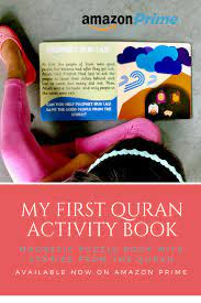My First Quran Activity Book 6 Stories From The Quran 6 Activities Removable Magnetic Pieces Heavy Duty Board Book Book Activities Childrens Books Muslim Kids