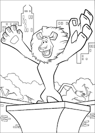 Diversos desenhos para colorir de madagascar. Desenho 2 De Madagascar Para Colorir