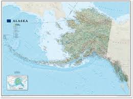 Users can also view ifsar datasets such as dtm, dsm, ori, and contours. National Geographic Alaska Wall Map Tubed Rei Co Op
