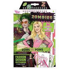 Coloring addison zombies 2 disney coloring page prismacolor 27061340 disney zombies addison coloring pages 27061341 here s a drawing of zed and addison from the movie zombies 27061342. Make It Real Disney Zombies Fashion Design Sketchbook Disney Inspired Fashion Design Coloring Book For Girls Includes Addison Bree Sketch Pages Stencils Stickers And Design Guide Buy Online At Best