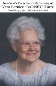 My aunt Bernice (Jones) Curtis