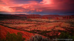 Cathedral valley is a scenic backcountry area in capitol reef national park. Hd Wallpaper Monuments Of Upper Cathedral Valley Capitol Reef N P Utah Wallpaper Flare