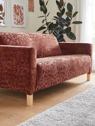 Ikea sessel tullsta in beige mit bezug: Webschatz Stretch Hussenserie Klingel