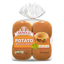 In addition to the ground beef, the bun and condiments on your burger drive up the sodium content. Save On Arnold Hamburger Buns Country Potato 8 Ct Order Online Delivery Giant