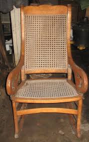 Vintage Antique Cane Bottom Back Wooden Rocking Chair Pick Up Only Barn Find Wooden Rocking Chairs Rocking Chair Chair