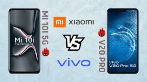 Mi 10i Vs Vivo V20 Pro Youtube