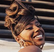 This hairdo was so popular back then (as well as today) that even whitney houston was seen sporting this french roll in more than a few of her movies. Pin By G On 90s Black Girl Aesthetic Pretty Black Girls Melanin Beauty