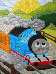 Thomas The Train Quilt Pattern Thread Thomas The Train Boy Quilts Applique Quilts Baby Quilts