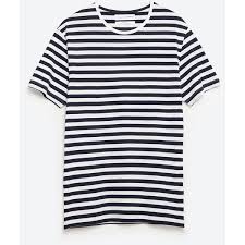 Black And White Striped T Shirt Outfit Men Zara Striped T Shirt White Shirt Men Mens Clothing Styles Mens Outfits