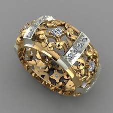 Ring 39 3d Print Model Jewelry Model Rings For Men Women Rings