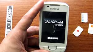 How To Unlock Samsung Galaxy mini S5570 ...