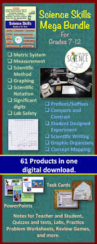 Science Skills Megabundle Science Skills High School Science Scientific Writing