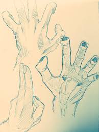 Deidara S Hands Sketches Akatsuki Naruto