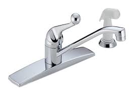 Most difficult step is removing the ring that holds the faucet. Repair Parts For Delta Kitchen Faucets