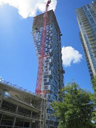 Comfort inn in terrace b.c. Vancouver House Construction Has Topped Out At Its Ultimate Height Of 497 Ft Photos Urbanized