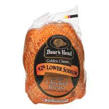 Personalized health review for user added: Save On Boar S Head Deli Chicken Breast Lower Sodium Shaved Order Online Delivery Stop Shop