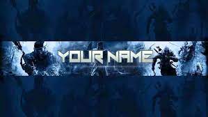 Photoshop Youtube Gaming Banner Template Gaming Bannerchannel Art Template Psd Download Youtuberhyoutubecom Free Youtube Gaming Banner Art Template Channel Art