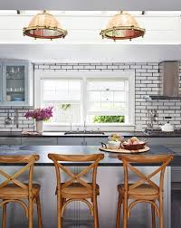 Black and copper kitchen island lights. Industrial Copper Kitchen Island Pendants Design Ideas