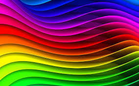 Rainbow sky, hd rainbow s, hd rainbow cliparts, line png. Hd Wallpaper Spectrum Rainbow Background Surface Stripes Texture Waves Wallpaper Flare