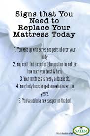 Aside from dust mites, your mattress is also a hotbed for other common allergens, including mold and mildew. When Should You Replace Your Mattress The Official Blog