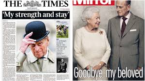 Others circulate in scotland only and still others serve smaller areas. How Uk Newspaper Front Pages Reacted To The Duke Of Edinburgh S Death Itv News
