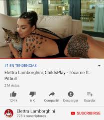 Elettra Lamborghini on X: TOCAMEEE TOCAMEEEE 🥇 dale play a el video!!!  😜 t.coVGQf1JiNqx  X